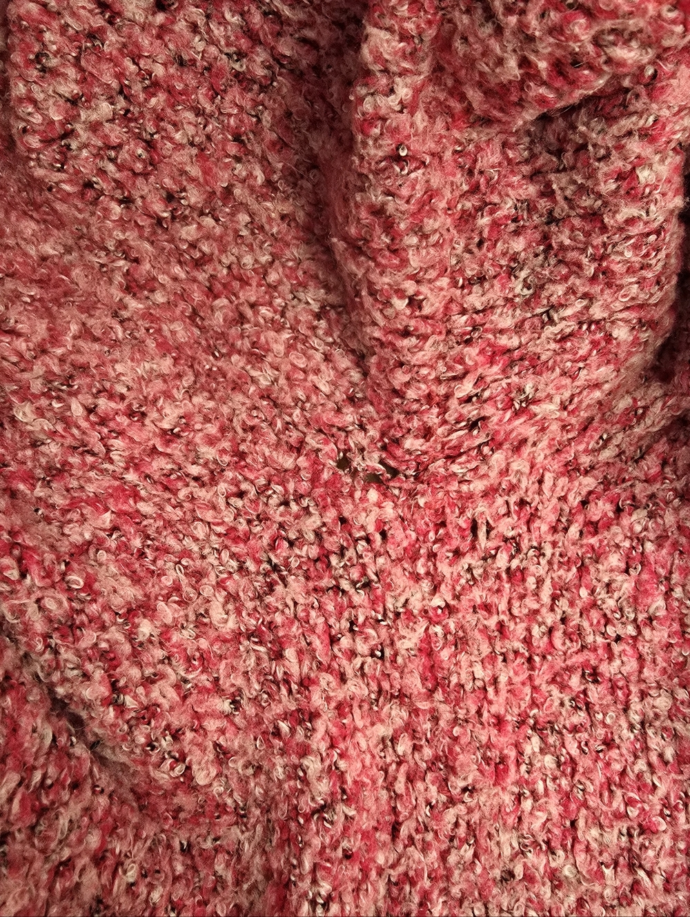 Free People BFF Cardigan Open Front in a Prickly Pear pink color S - Picture 7 of 9